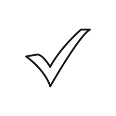 Checkmark icon vector set collection for web