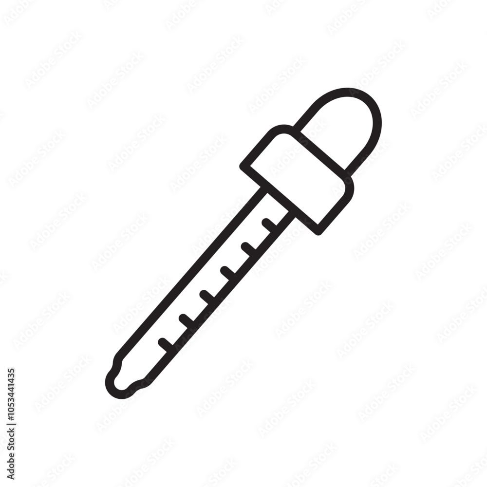 Poster Eye dropper icon vector set collection for web