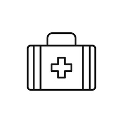 Obraz premium First aid icon vector set collection for web