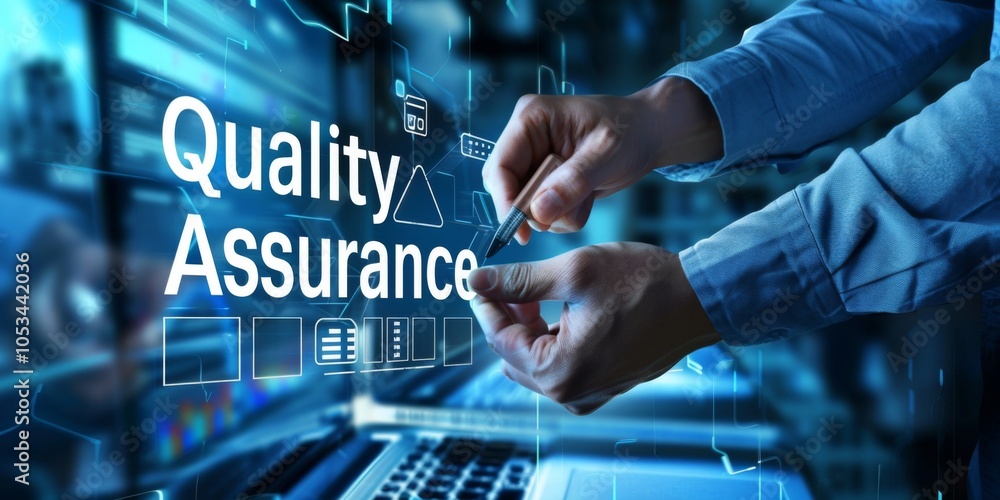 Poster exploring concepts of quality assurance and standardization