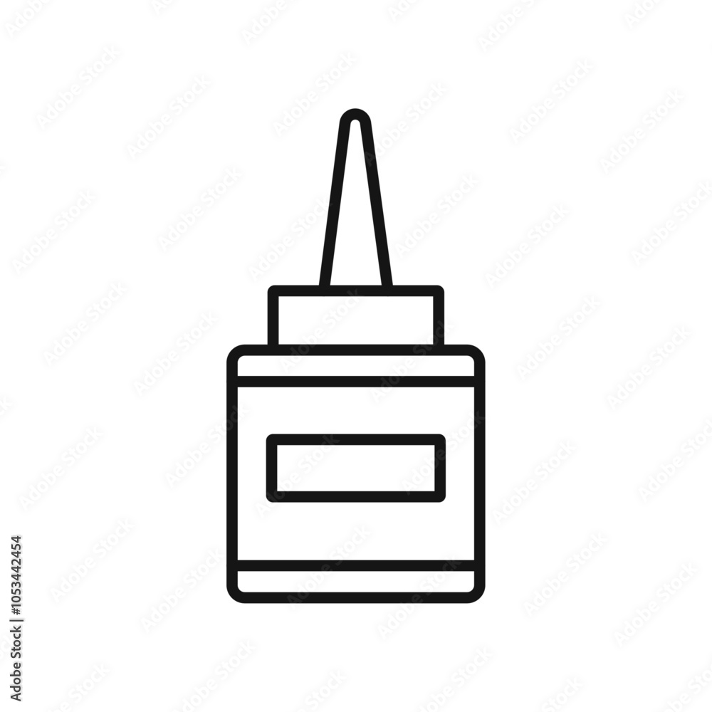 Poster glue icon vector set collection for web
