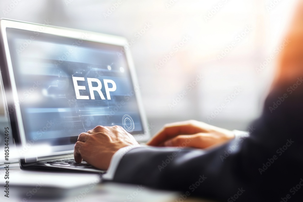 Poster streamlining processes through effective erp systems.