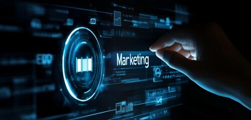 Obraz premium The impact of interactive elements on digital marketing strategies.