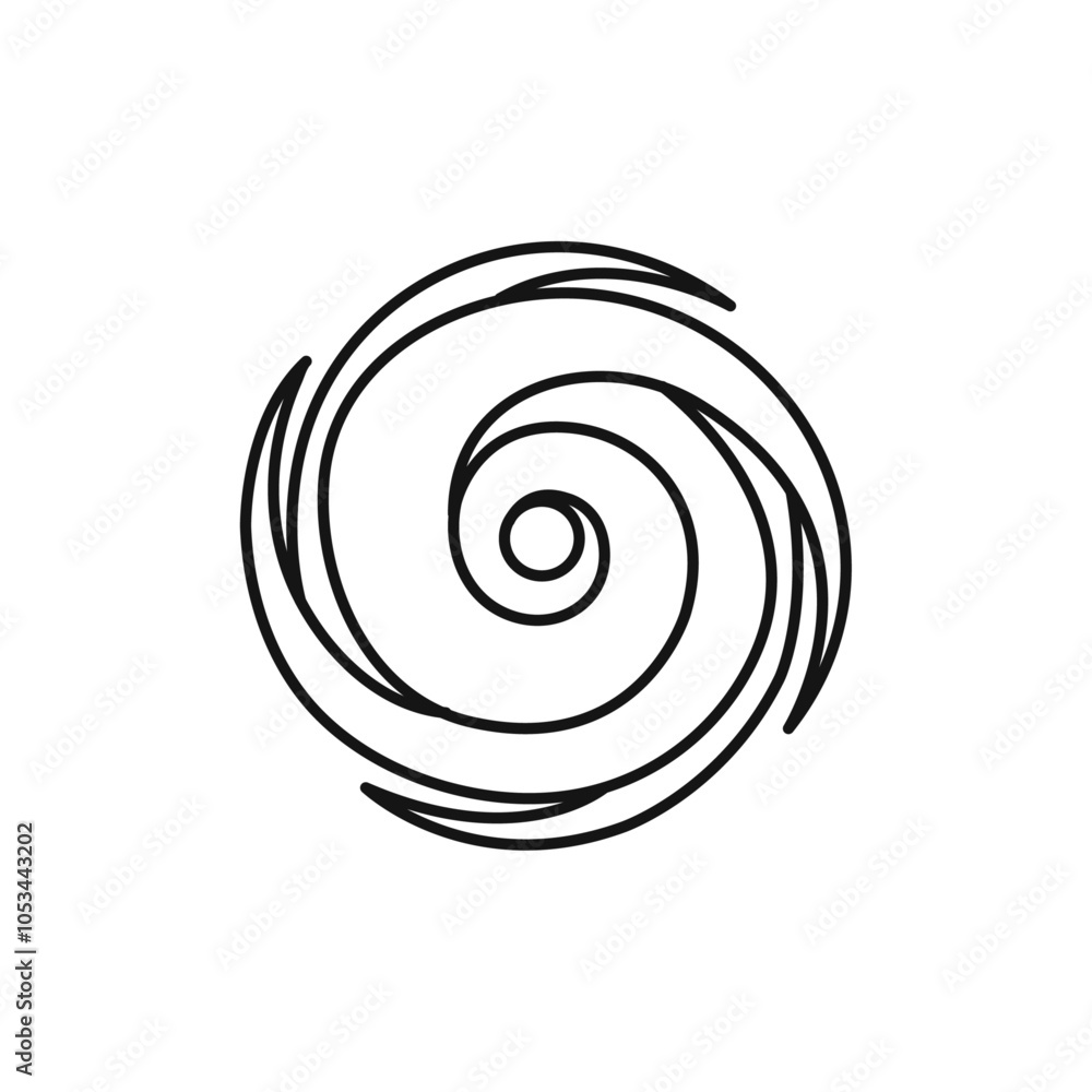 Poster hurricane icon vector set collection for web