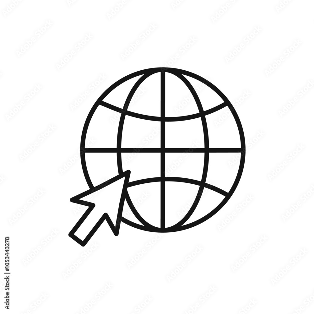 Poster internet icon vector set collection for web