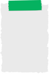 Fototapeta premium Torn sheet paper empty style background
