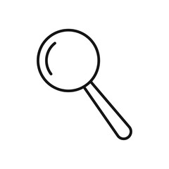 Loupe icon vector set collection for web