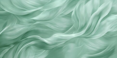 Obraz premium Close-up of a gentle sage green backdrop