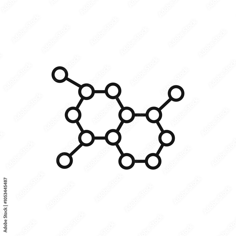 Poster particle icon vector set collection for web