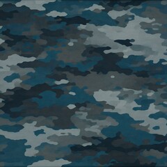 Camouflage pattern background with military textures in green and brown for clothing and textiles