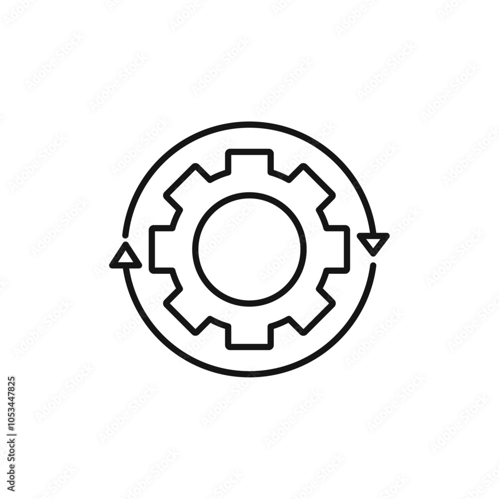 Poster system update icon vector set collection for web