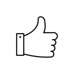 Thumb icon vector set collection for web