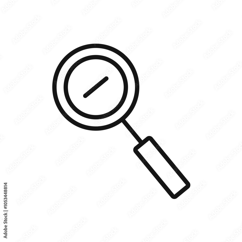 Poster zoom out icon vector set collection for web