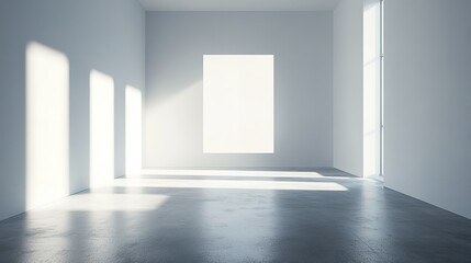 Fototapeta premium Sustainable Lighting Options for Minimalist Hallways, Analyze the use of sustainable lighting solutions.