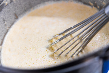 batter and whisk