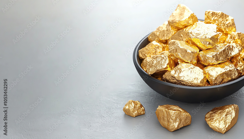 Poster exploring the intrinsic value of gold understanding wealth trends and market dynamics in precious me