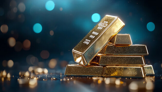 The rise of wealth exploring the symbolism of gold bars in financial security and prosperity
