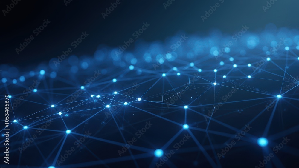 Aufkleber abstract technology background with ai concepts