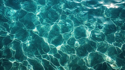 Captivating Abstract Patterns of Sunlit Water Surface