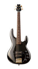 Close-up of an electric guitar isolated on a transparent background.