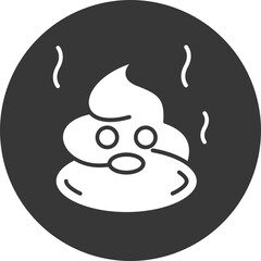 Poop Vector Icon Design