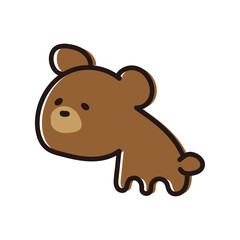 切ない動物シリーズくま