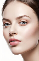 Fototapeta premium close up portrait of woman