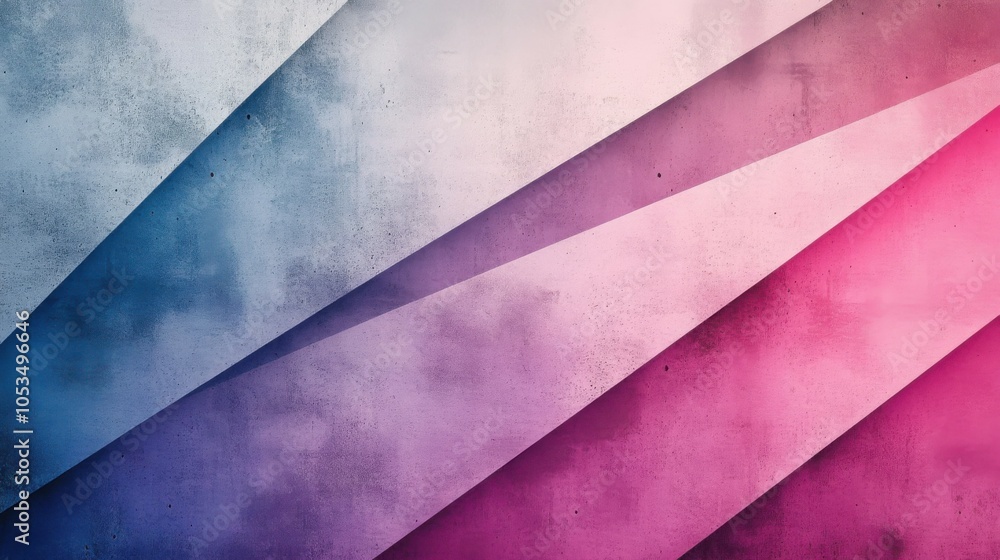 Poster soft gradient with geometric textures