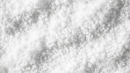 Fototapeta premium Natural Cotton Texture Background Featuring a Fluffy White Wool Pattern That Mimics the Appearance of Sheep Fur for a Warm, Seamless Design