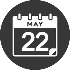22 May Vector Icon Design