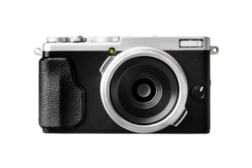 Film camera png sticker, transparent background