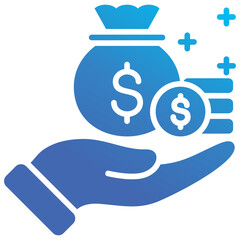 Obraz premium Funds Icon