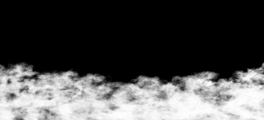 White vapor, fog or smoke with transparent texture. Realistic smog. Powdery, toxic fog. Steam, smoky mist. Png