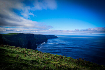 cliffs of moher at sunset