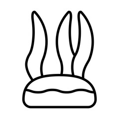 Coral Reef line icon