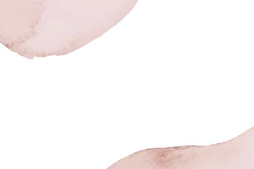 Png background with pink pastel color stains watercolor