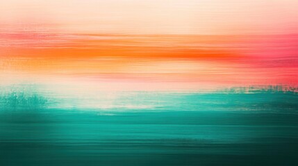 Obraz premium Abstract gradient, summer poster. Generative AI