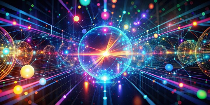 Quantum Error Correction: Minimalist Motion Graphics Visualization