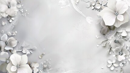 Grey White Elegant Background - a sophisticated and refined visual. The grey white elegant background presents a tasteful and classy scene