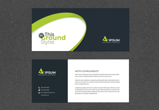 Simple Creative Business Compliment Card
