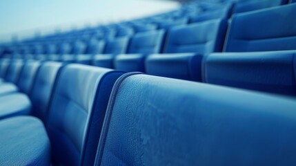 Obraz premium Comfortable stadiumstyle seating lines the curved walls offering the perfect view of the projected sky.