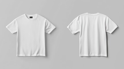 Fototapeta premium White T-shirt Mockup