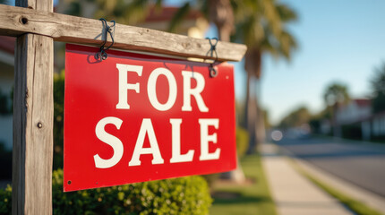 Vibrant Sale Sign for Outdoors: Boost Curb Appeal and Catch Attention with Colorful ‘Sale’ Board in Retail Space