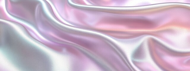 Obraz premium Abstract Liquid Metal Background, Holographic Wallpaper.Concept of fluidity, dynamism, and innovation.Abstract art, design, technology, and futuristic concepts.