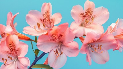 A beautiful arrangement of pink flowers sits atop a table, perfect for decoration or as a still life study
