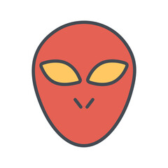 Alien Vector Icon