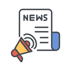 News Sources Vector Icon