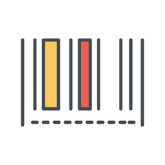 Barcode Stock Vector Icon