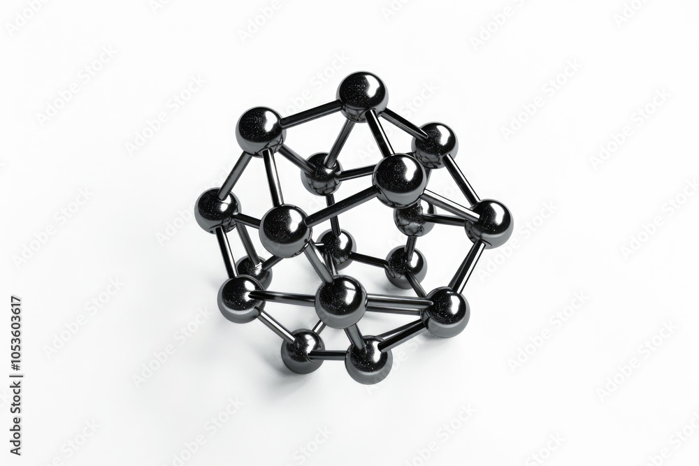 Poster close-up view of a dark shape on a light background, great for highlighting small details or creatin
