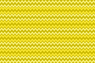 Yellow wave chevron zigzag ornament seamless pattern decoration